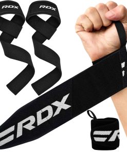 RDX Weight Lifting Wrist Wraps with Gym Straps, Elasticated