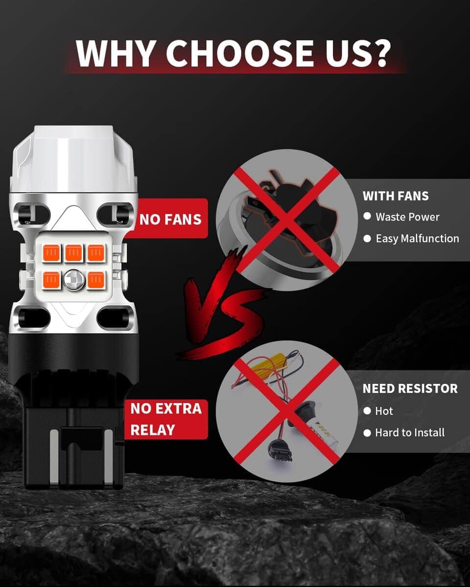 Bombilla LED LASFIT 7443CK 7443NA 7444NA con Enchufe CK - Imagen 8