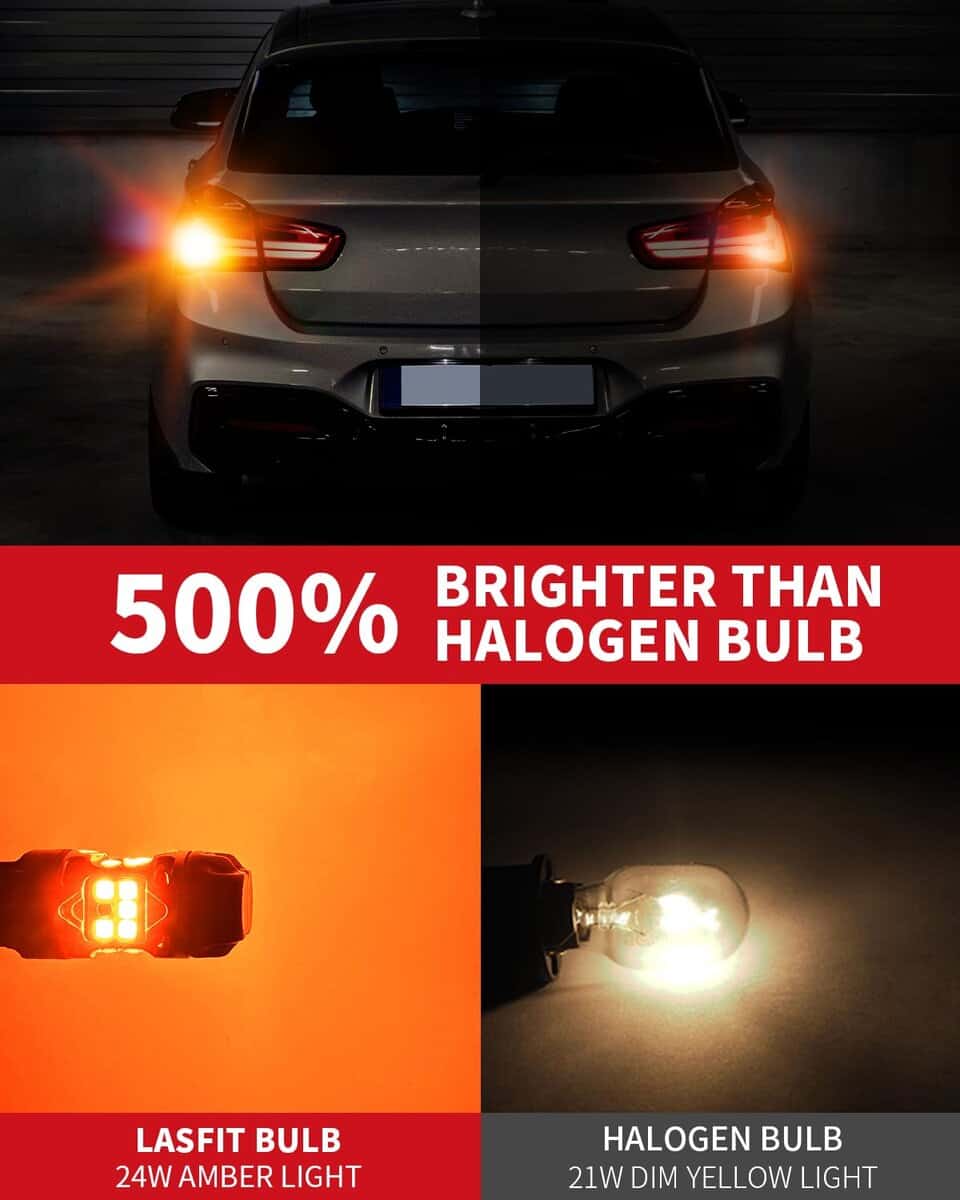 Bombilla LED LASFIT 7443CK 7443NA 7444NA con Enchufe CK - Imagen 4