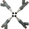 Conjunto de 4 inyectores de combustible 12 orificios