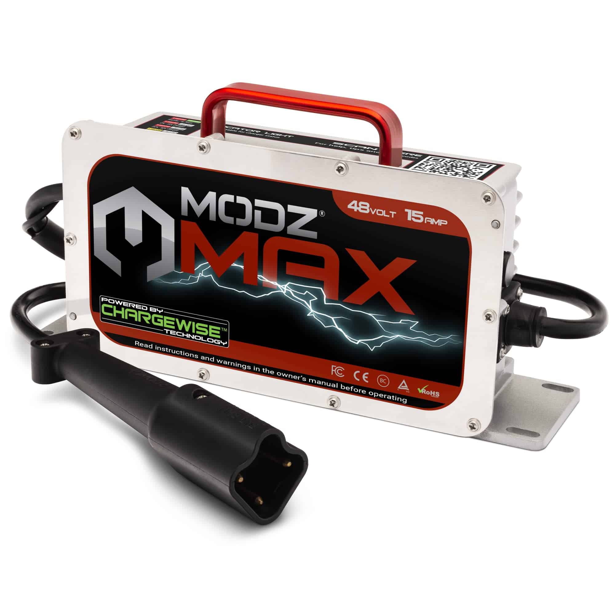 Cargador de carrito de golf MODZ Max48 15 AMP Compatible