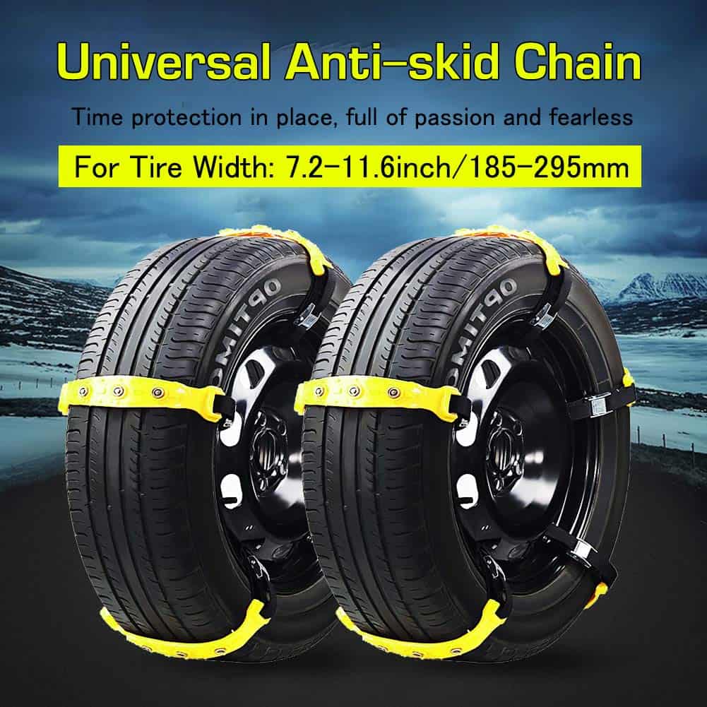 Cadenas de Nieve MeiLiMiYu para Auto, 10pcs Ajustables - Imagen 7