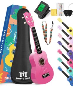 Kit de iniciación para principiantes de ukelele soprano -