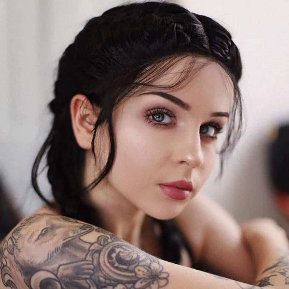 Pelucas Trenzadas Negras Kalisa para Mujeres Peluca Negra