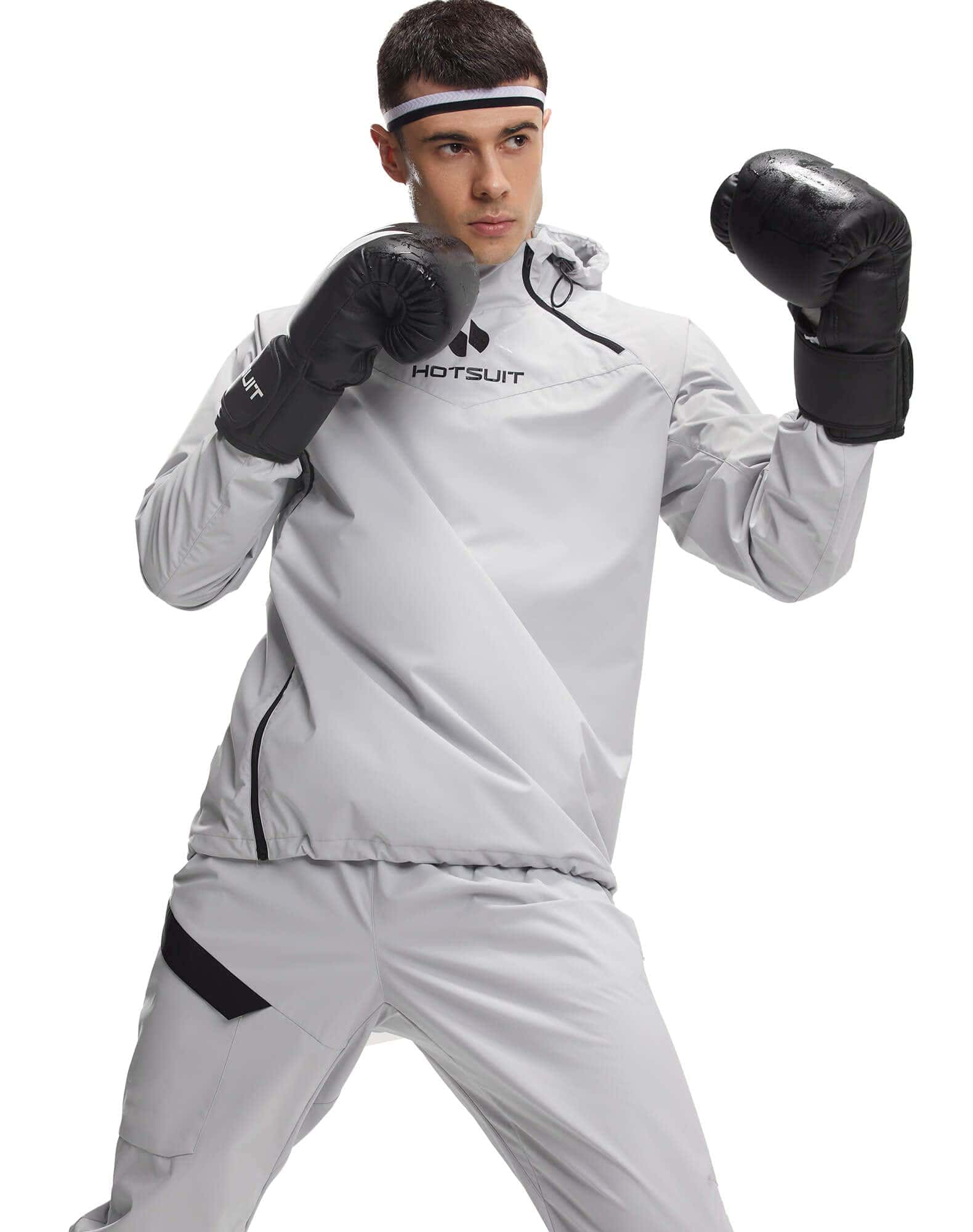 Pantalones de Sauna de Alta Tecnología HOTSUIT -Gris - Imagen 7