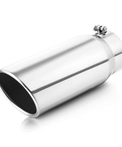 Punta de escape de 5 pulgadas de entrada, A-KARCK Pulida