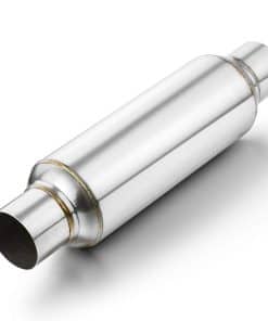 Resonador de escape de 2.5" de entrada, A-KARCK de acero