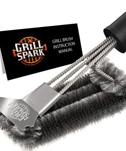 Cepillo y raspador para parrilla de barbacoa 18" |