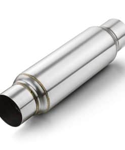 A-KARCK Silenciador de Escape Resonador de 3 Pulgadas de