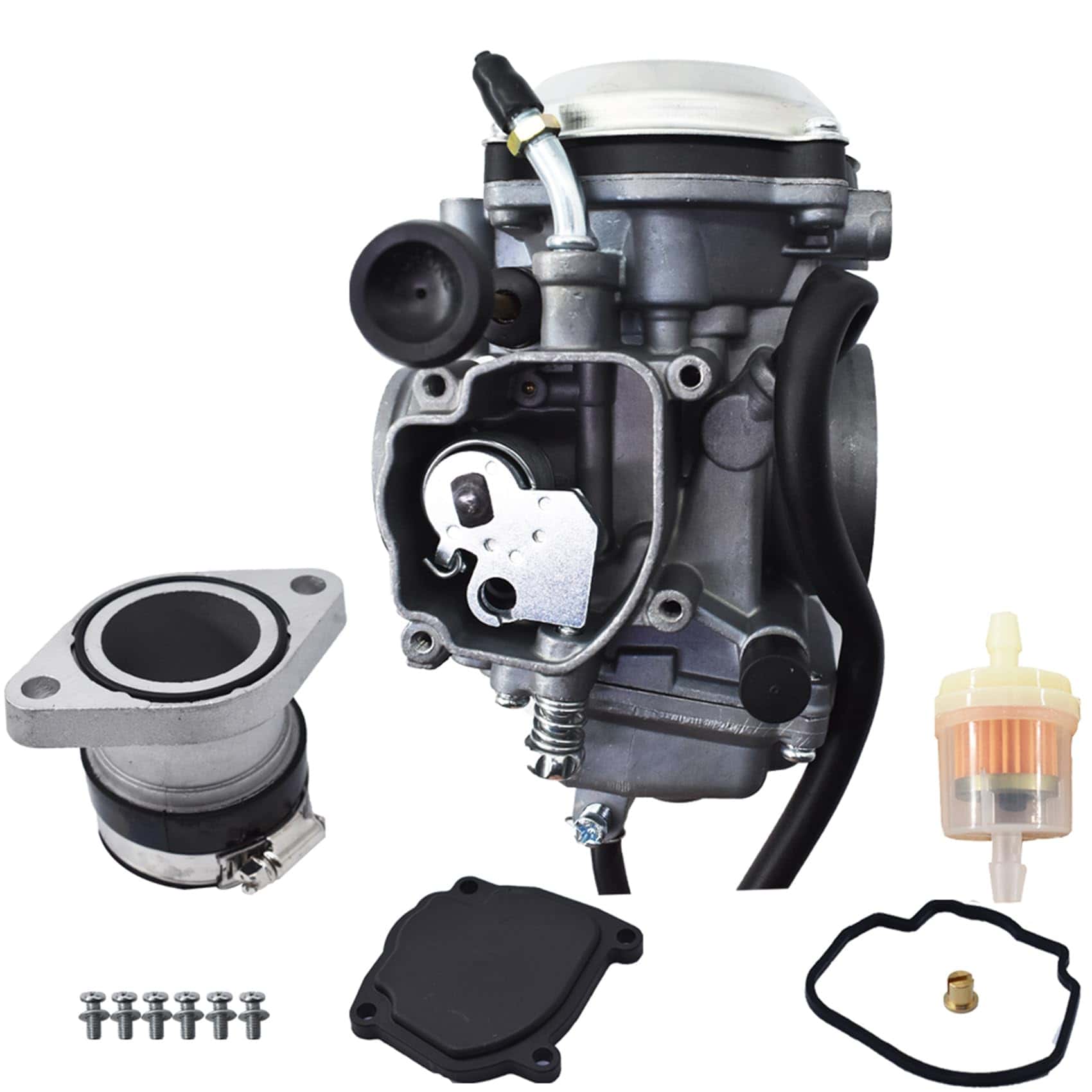 Carburador con Tubo de Admisión de Repuesto para Yamaha Big - Imagen 4