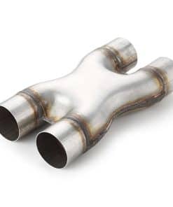 X Pipe de Escape 2.5" Entrada, A-KARCK 2.5" Salida 12" de