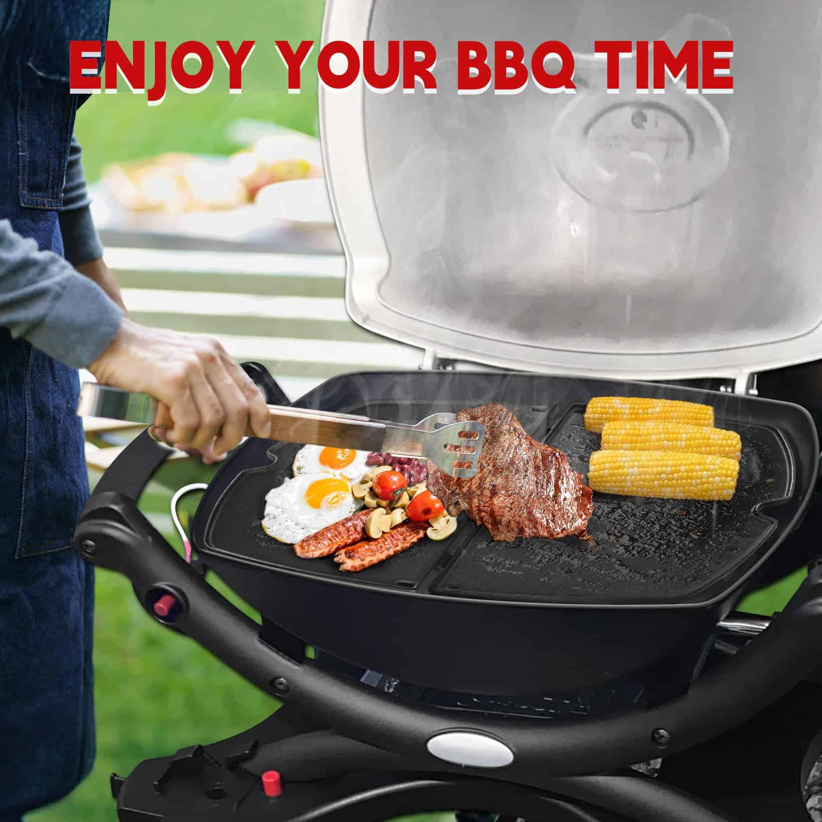 GGC 6559 Plancha de Hierro Fundido para Parrillas Weber - Imagen 7