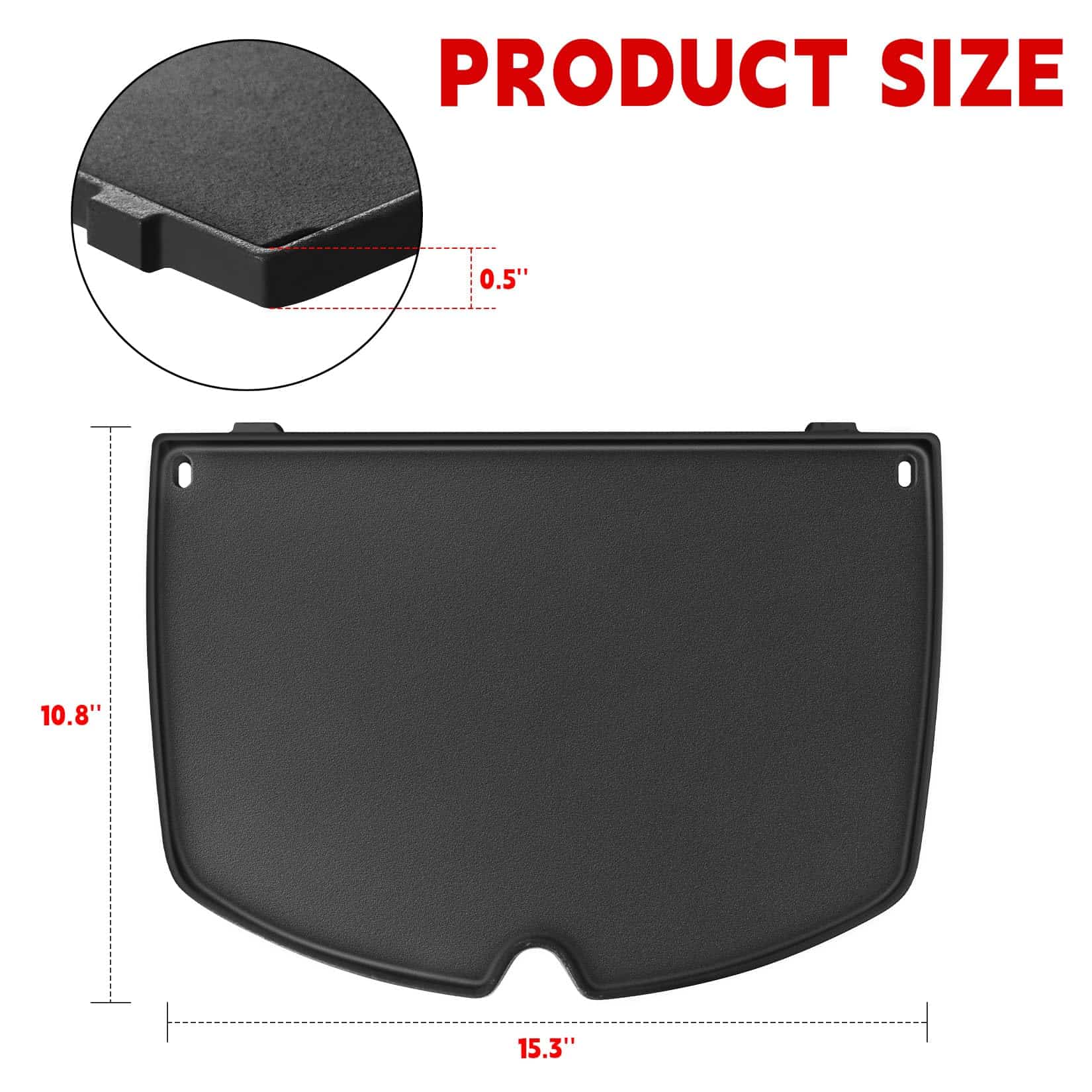 GGC 6559 Plancha de Hierro Fundido para Parrillas Weber - Imagen 3