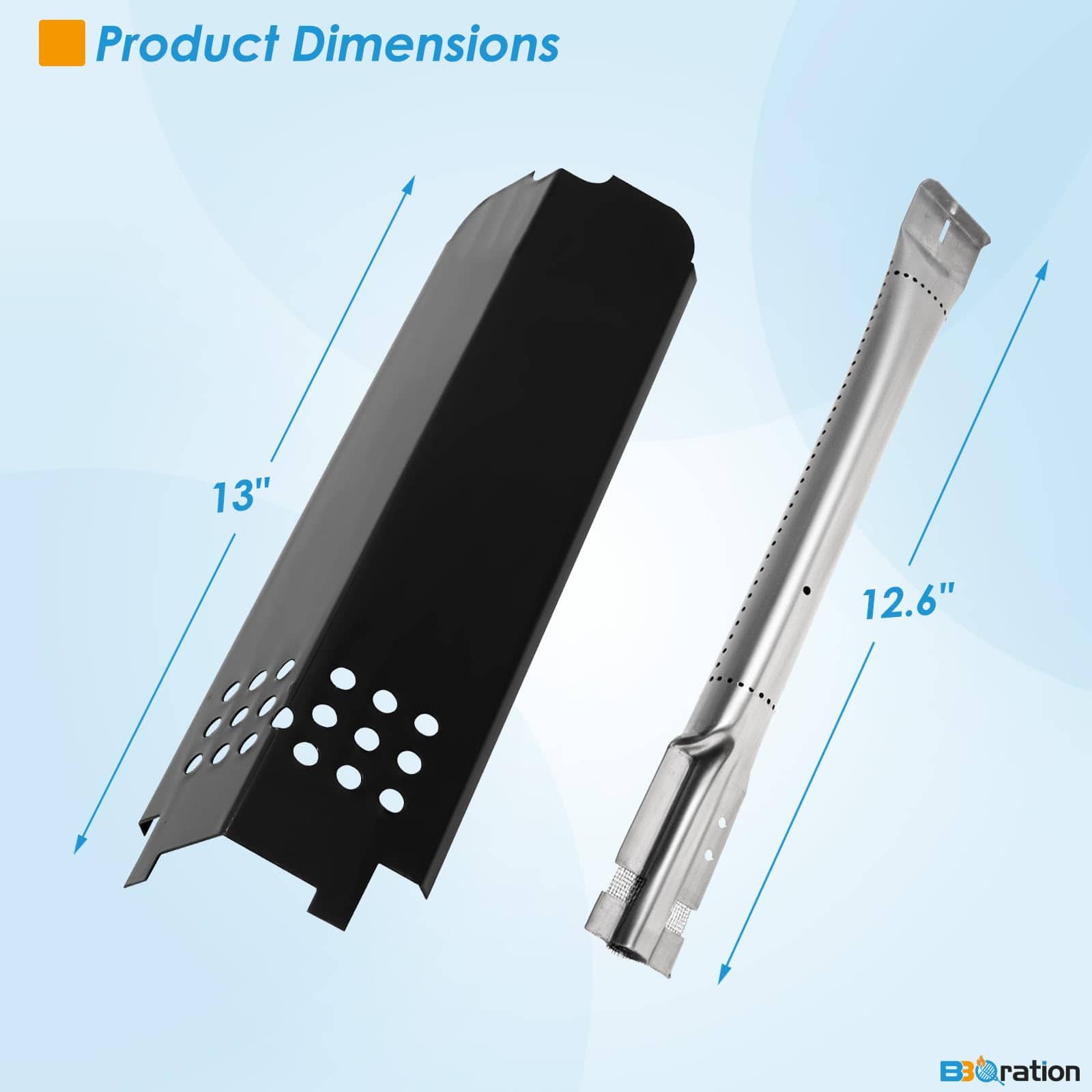 BBQration Piezas de Parrilla para Charbroil Classic 280 - Imagen 6