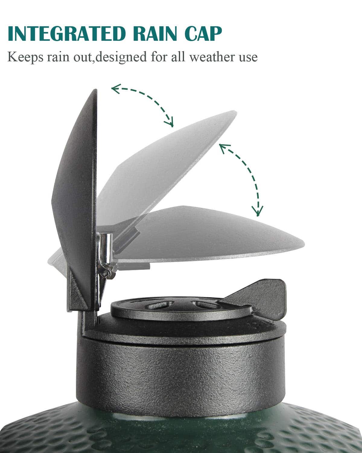 3 en 1 Tapa de Hierro Fundido Grande para Parrilla - Imagen 4
