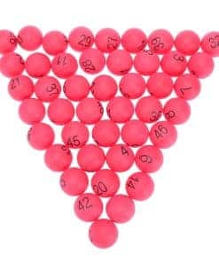 100 piezas de Bolas de Tenis de Mesa de Plástico 4cm