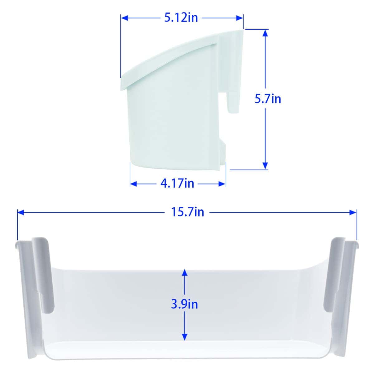 Siwdoy (Paquete de 2) 240323001 Cubeta de Puerta de - Imagen 3