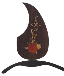 Protector de Guitarra de Madera de Palisandro con Descanso