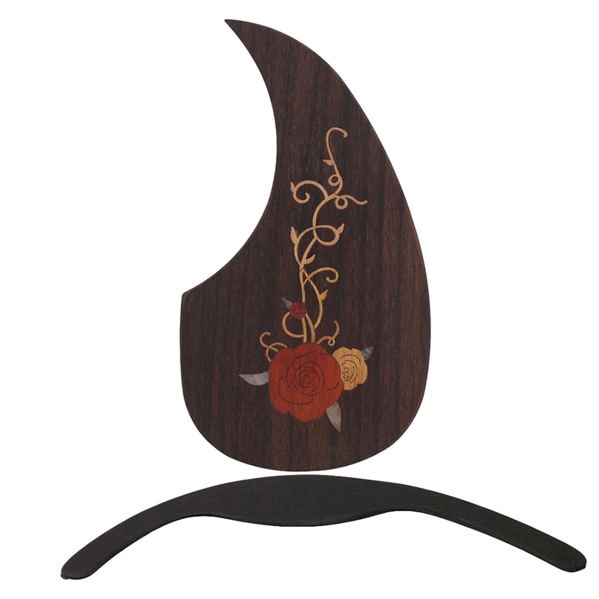 Protector de Guitarra de Madera de Palisandro con Descanso