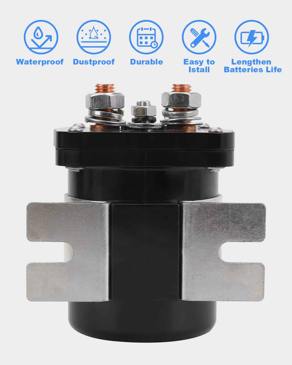 Aislador de Batería de 500 Amperios para Audio Móvil Kit de - Imagen 8