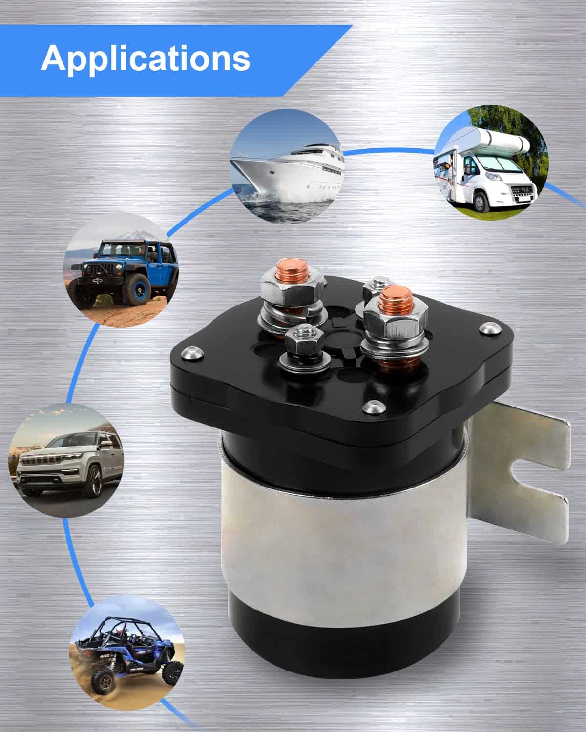 Aislador de Batería de 500 Amperios para Audio Móvil Kit de - Imagen 9