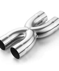 A-KARCK Punta de Escape X Pipe 2.5� Entrada, Doble 2.5�