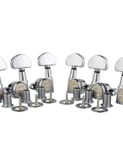 Guyker 6Pcs Guitar Locking Tuners (3L + 3R Mano) 1:21