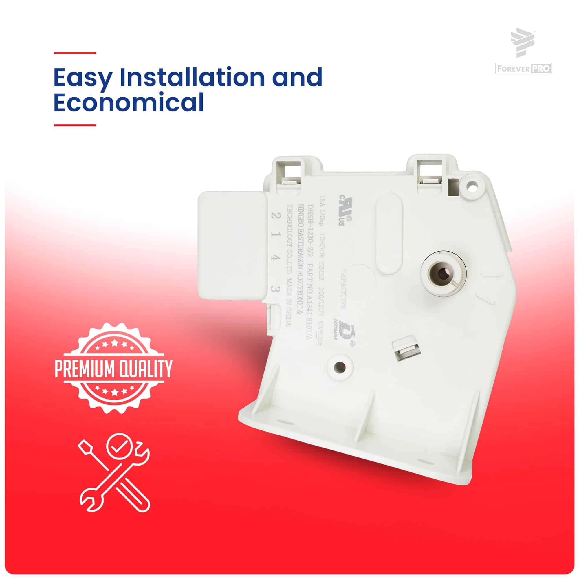 ForeverPRO 5304518034 Temporizador de Deshielo 115V - - Imagen 3