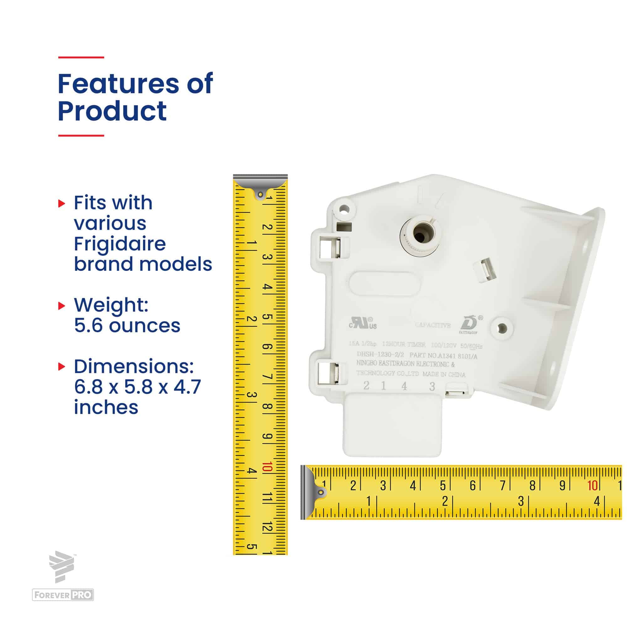 ForeverPRO 5304518034 Temporizador de Deshielo 115V - - Imagen 6