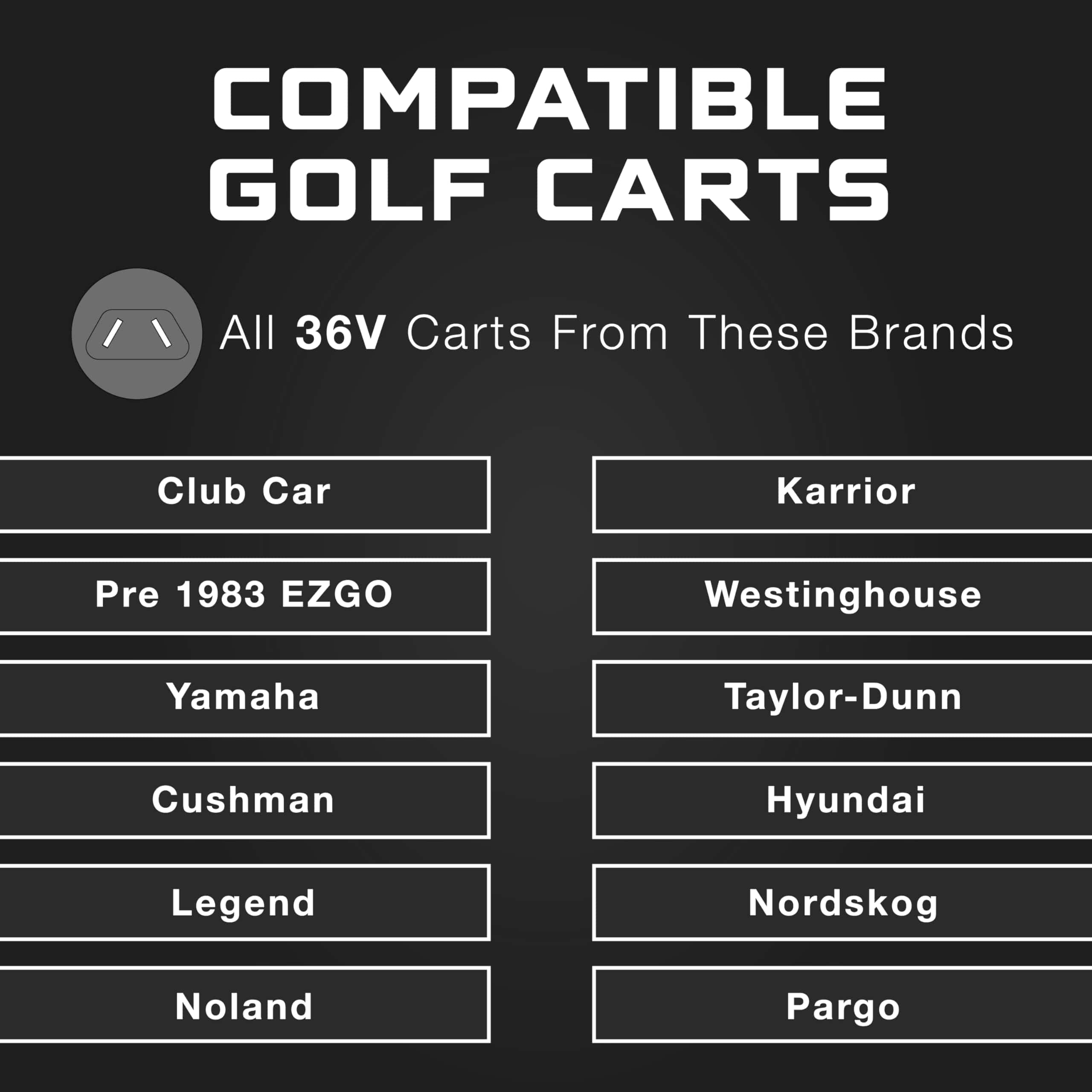 Cargador de Batería para Carro de Golf de 36 Voltios para - Imagen 7