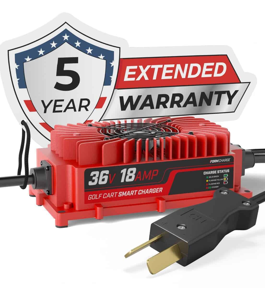 Cargador de Batería para Carro de Golf de 36 Voltios para