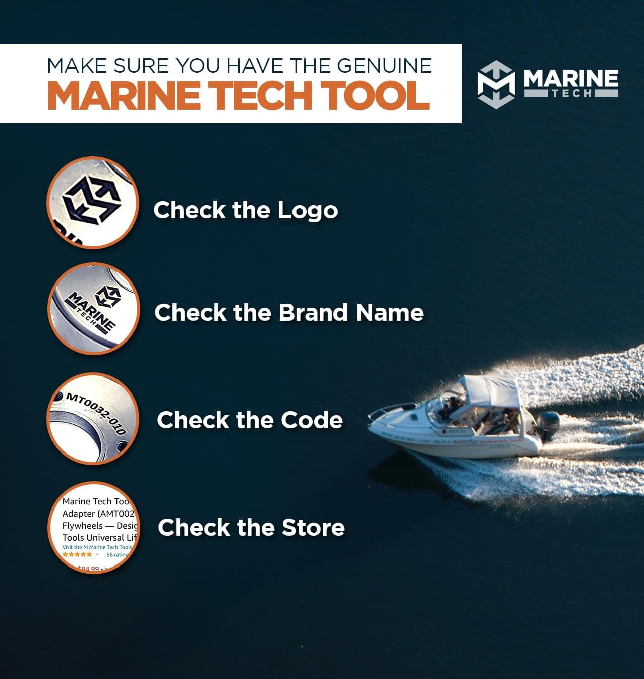 Llave de Pasador de 47mm Yamaha Marine Tech Tools - Imagen 6