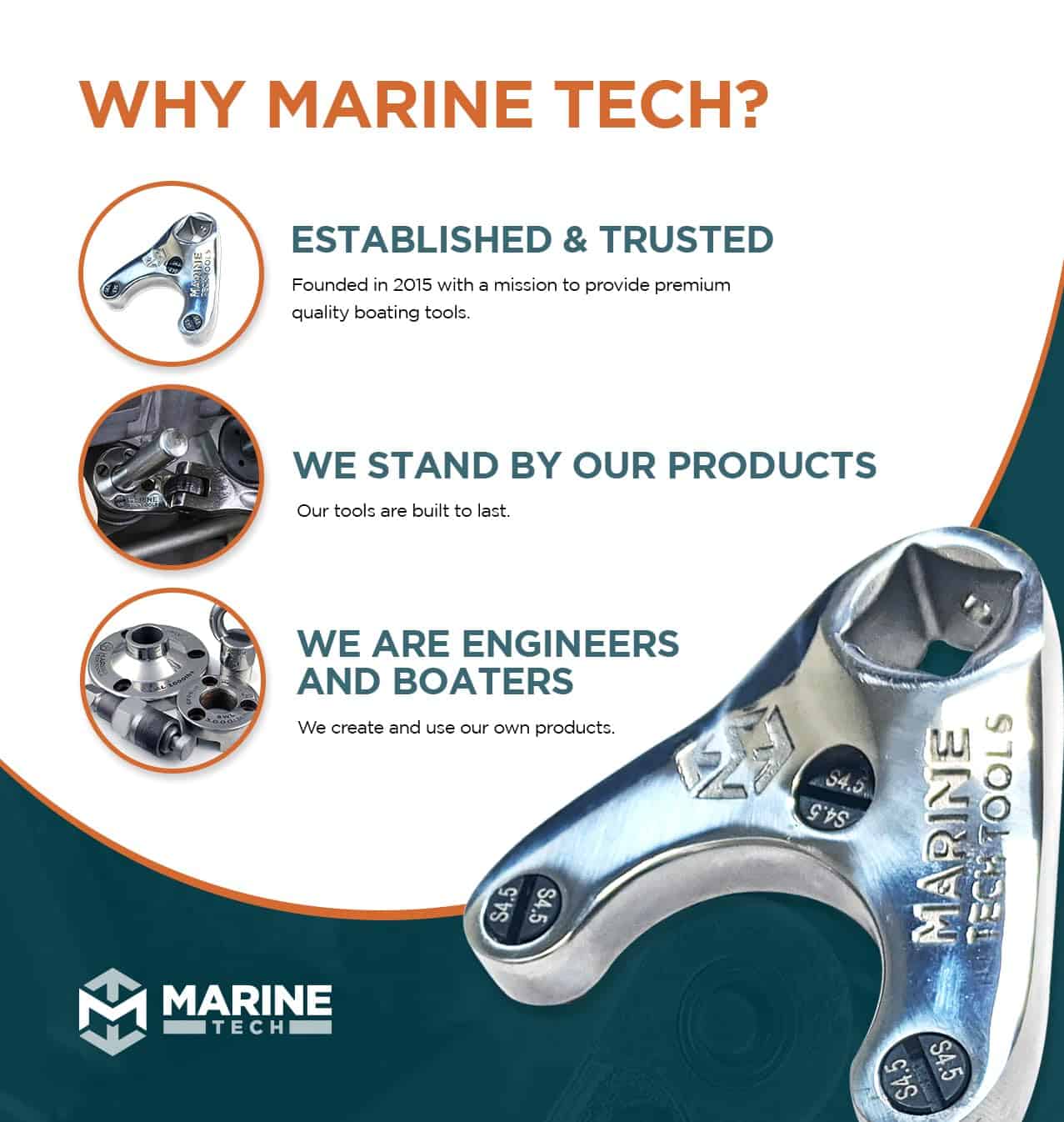 Llave de Pasador de 47mm Yamaha Marine Tech Tools - Imagen 8