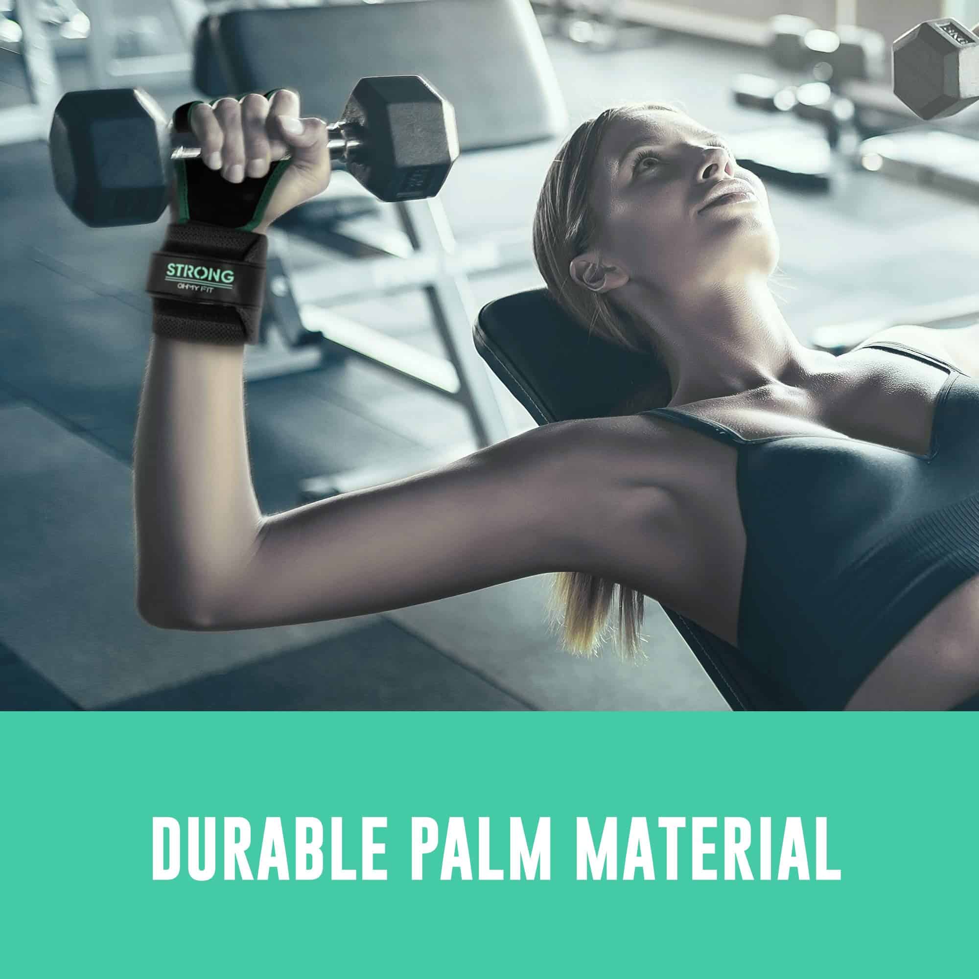 Guantes de muñequera para mujeres OHMY FIT - Guante de - Imagen 8