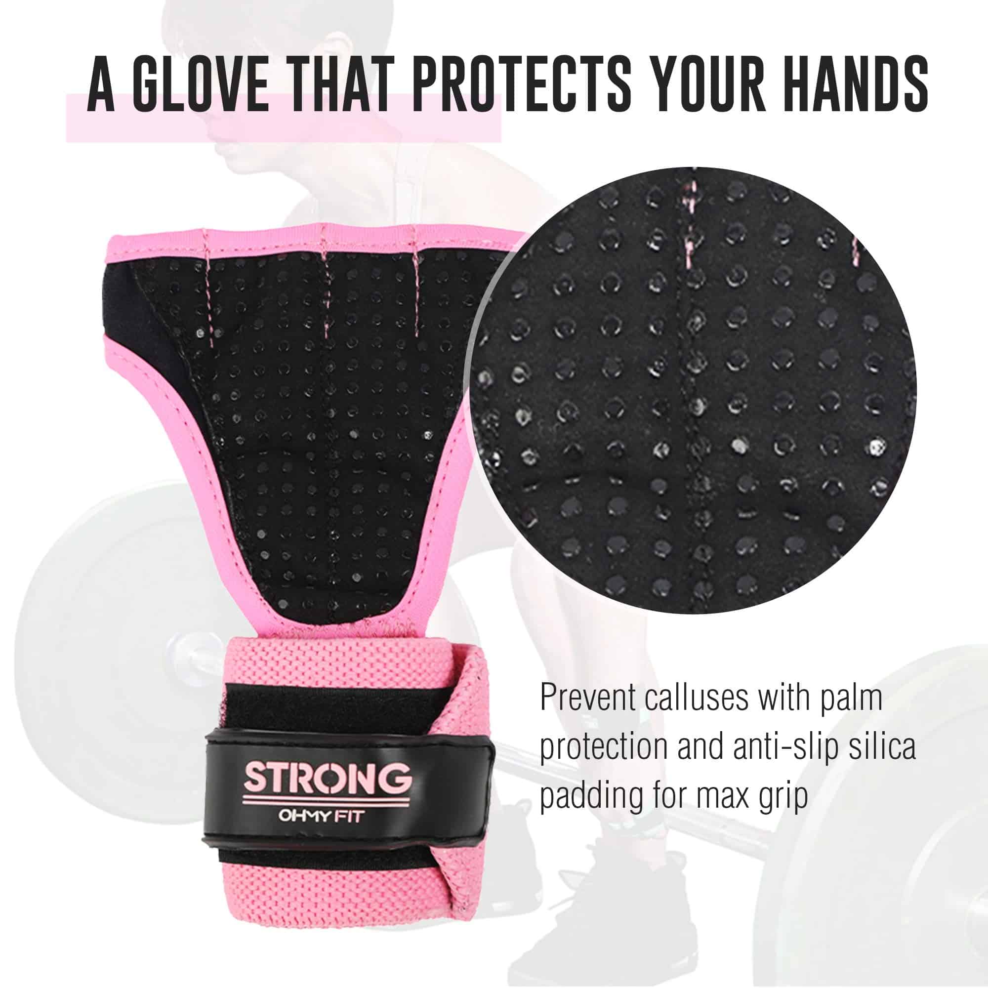 Guantes de Muñequera OHMY FIT para Mujeres - Guante de - Imagen 4