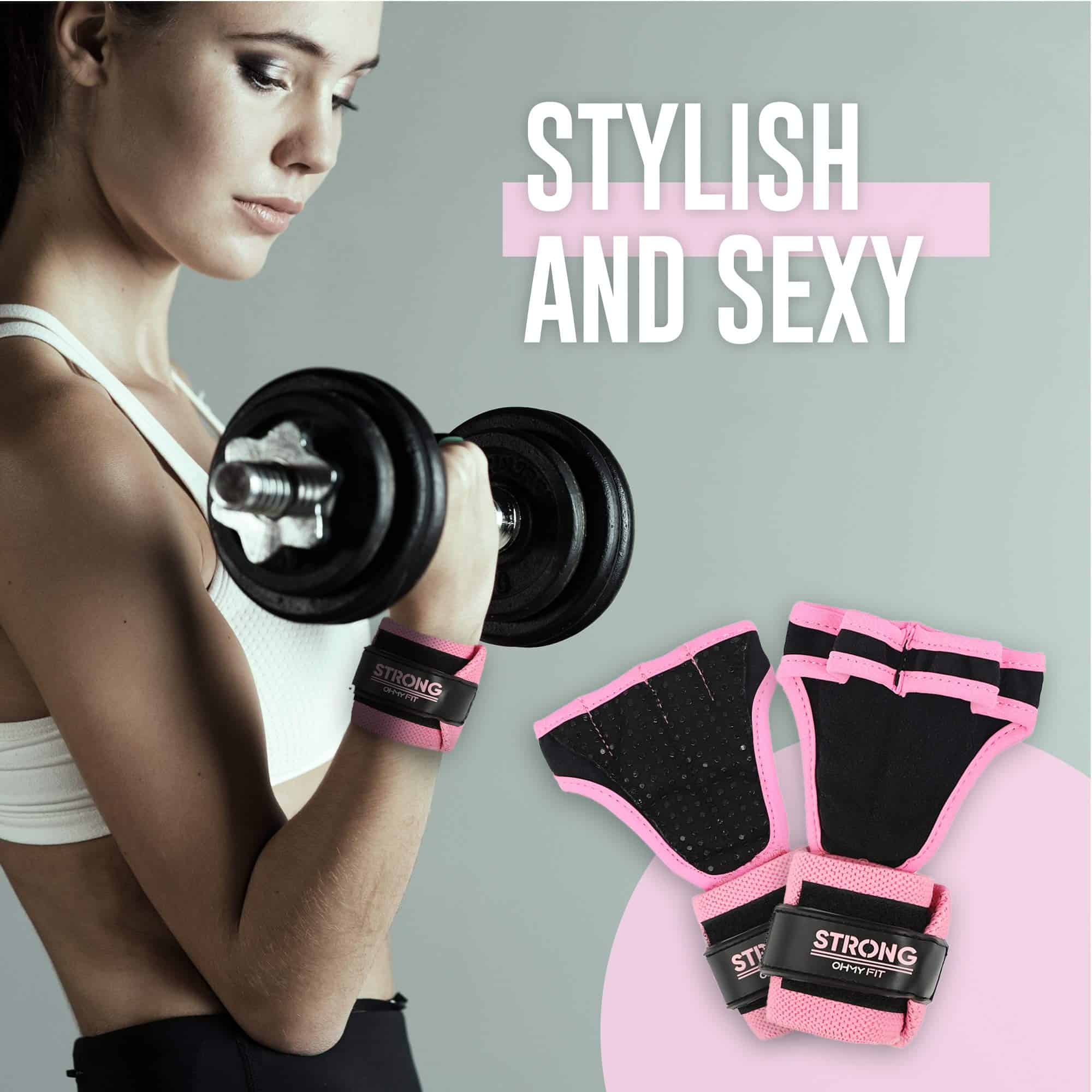 Guantes de Muñequera OHMY FIT para Mujeres - Guante de - Imagen 7