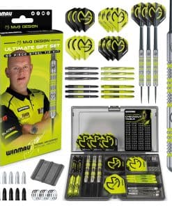 Set de Dardos WINMAU Michael Van Gerwen MvG Steel Tip con
