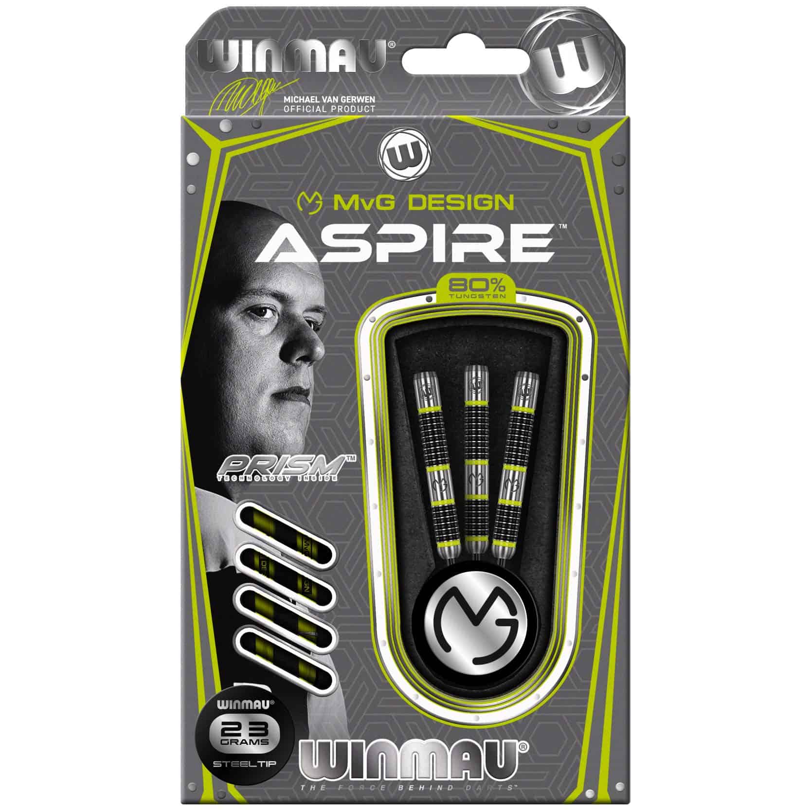 Set de Dardos de Punta de Acero Winmau -Vástagos) - Imagen 5