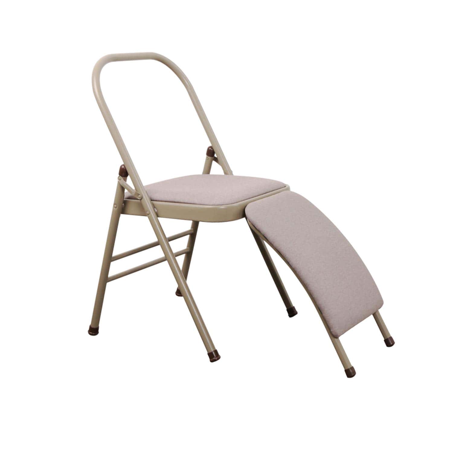Silla Auxiliar de Yoga INNOLIFE con Soporte -Gris con Soport