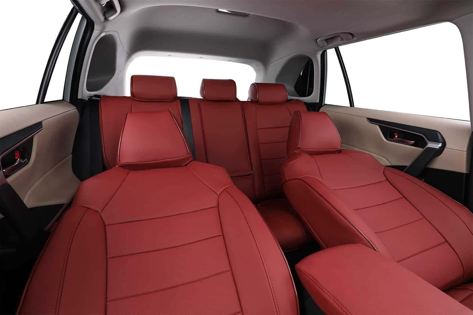 Funda de asiento EKR para Toyota Corolla 2020 -Borgoña - Imagen 5