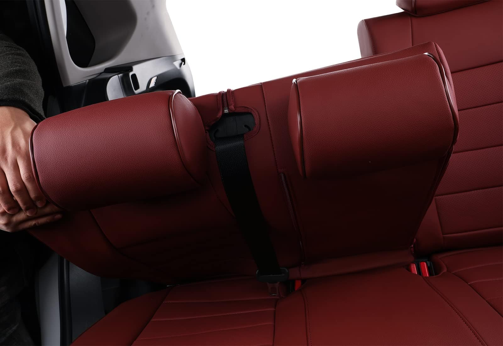 Funda de asiento EKR para Toyota Corolla 2020 -Borgoña - Imagen 4