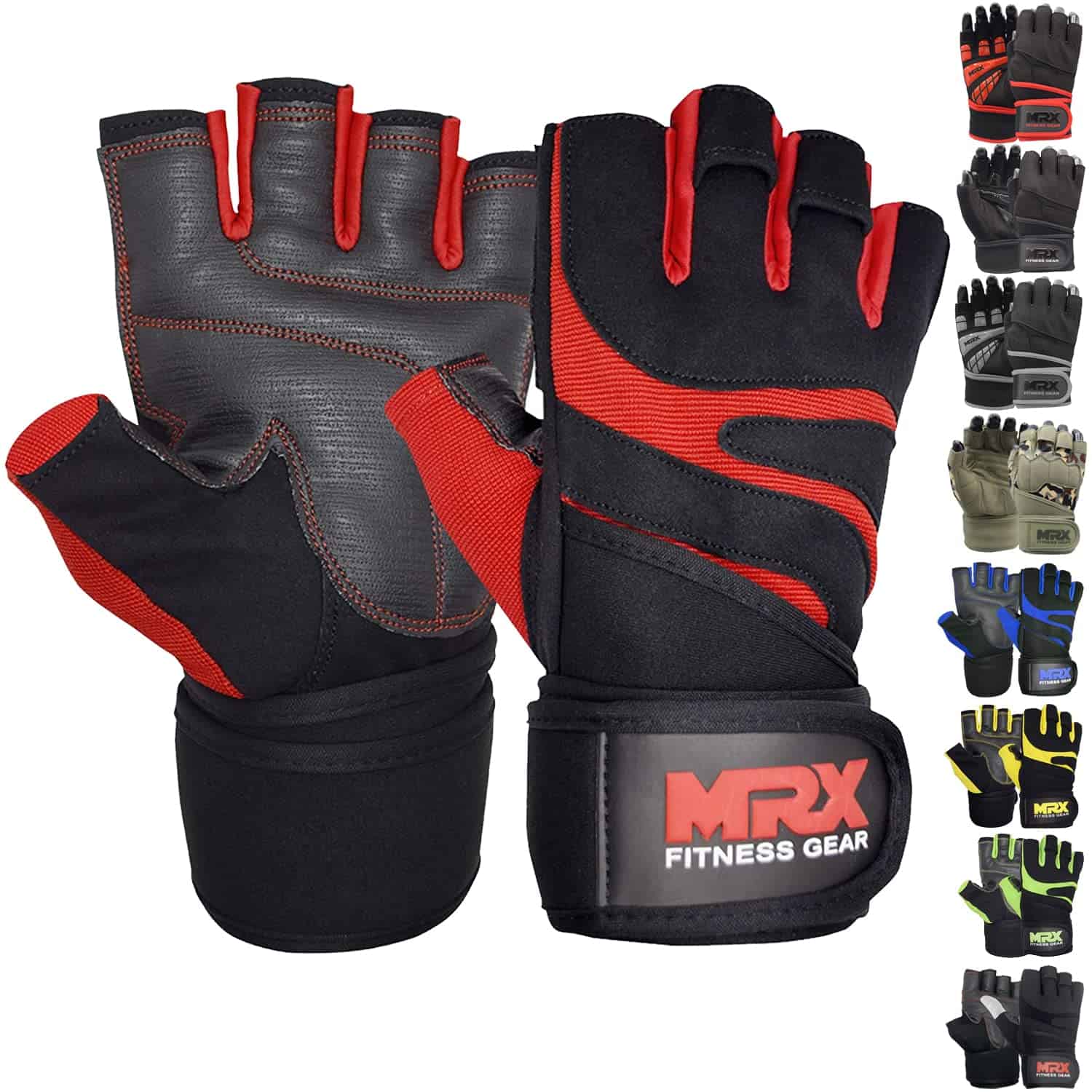 Guantes de Levantamiento de Pesas para Hombres - MRX