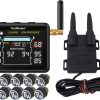 TireMinder i10 RV TPMS con 10 Transmisores