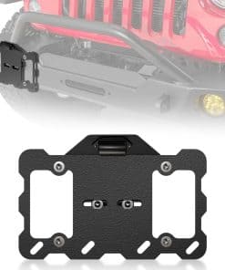 YZONA Marco de Placa de Matrícula Delantera con Luz LED