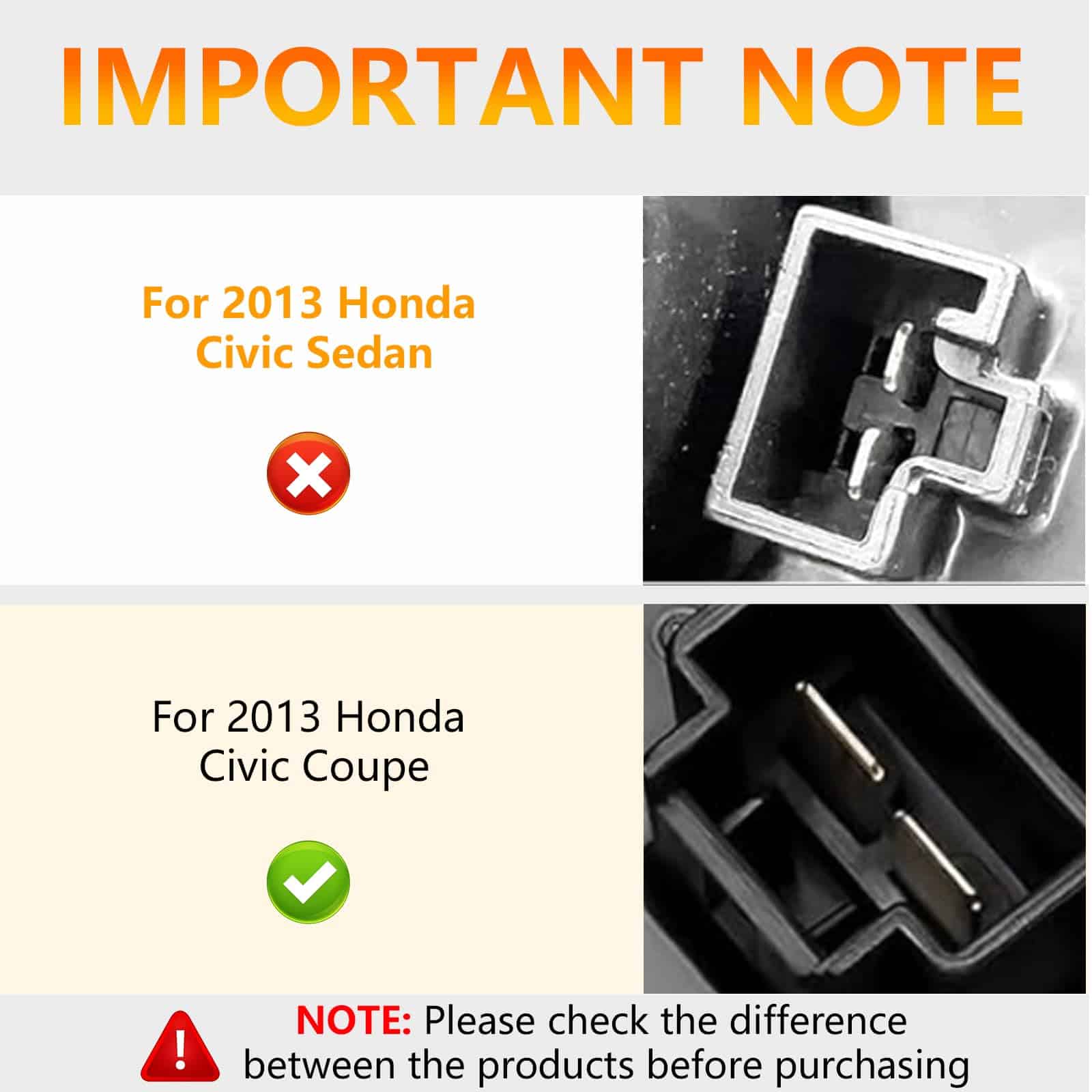 Motor soplador de calefacción delantero HVAC para Acura ILX - Imagen 3