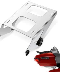 Amazicha Soporte de Montaje para Tour Pack Rack Cromado