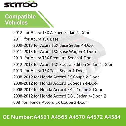 Kit de 5 soportes de motor y transmisión SCITOO para - Imagen 7