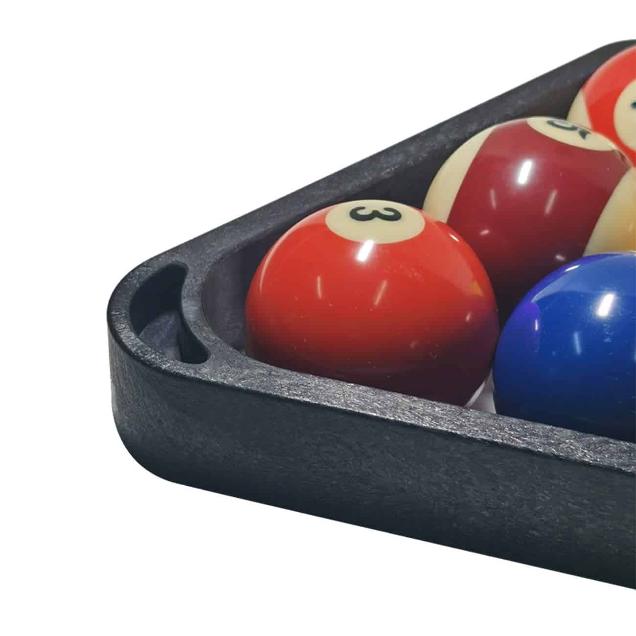 Baliken Triángulo 8 Bola y 9 Bola Rack para Mesa de Billar, - Imagen 3