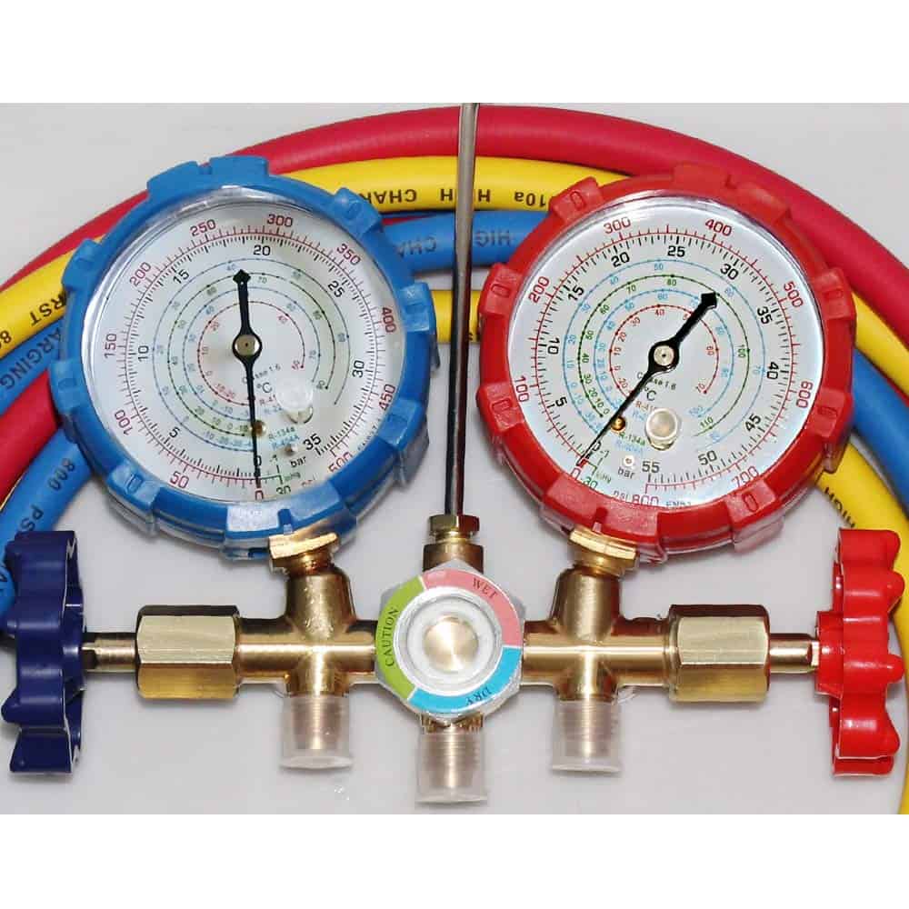 Juego de Manómetro de Diagnóstico de Aire Acondicionado - Imagen 7