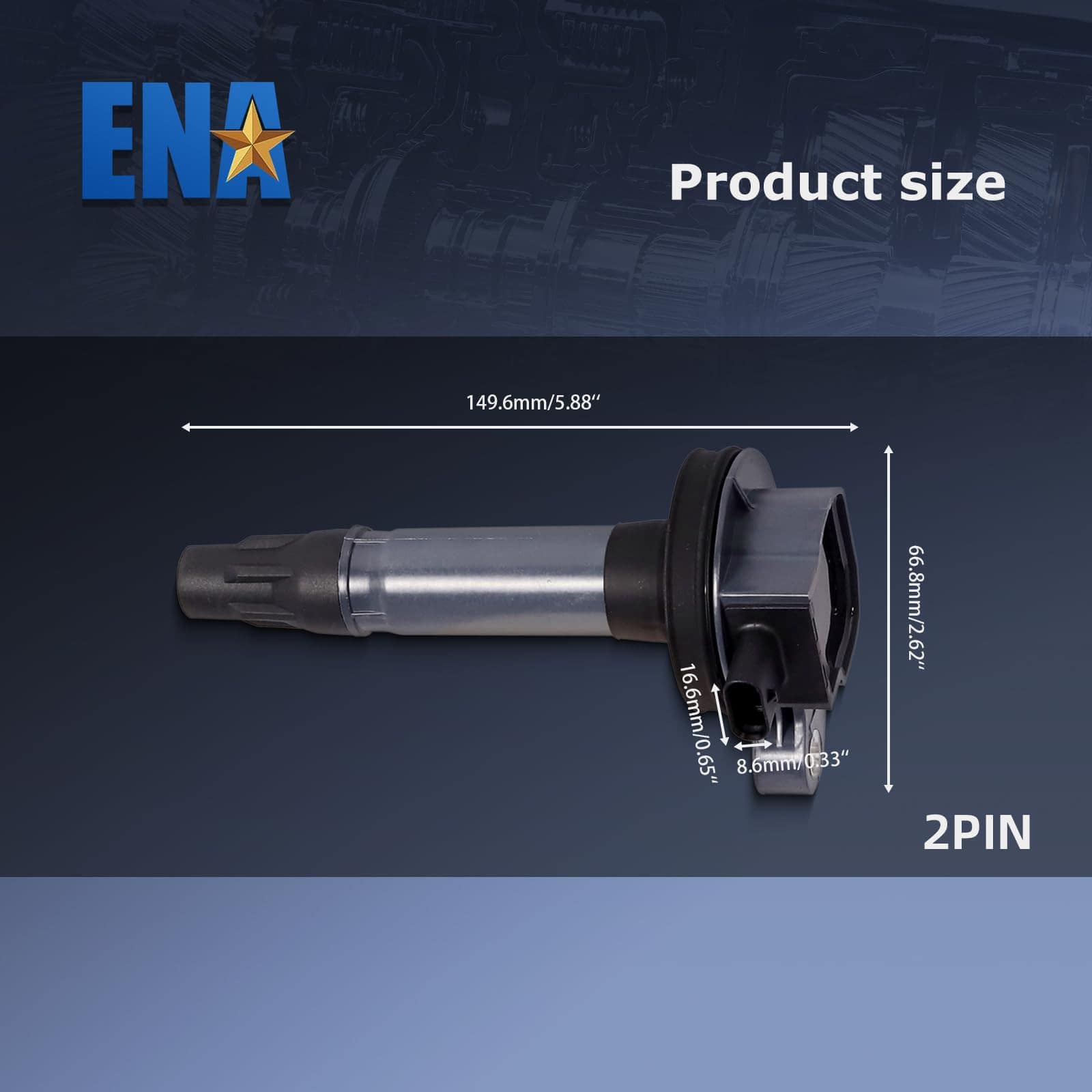 Juego de 6 Bobinas de Encendido Compatible con Ford Edge - Imagen 3